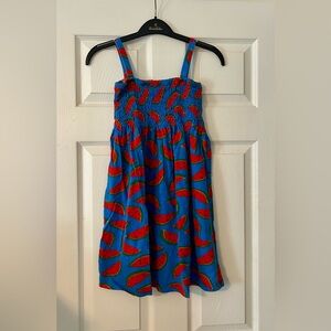 Hanna Andersson Print Smocked Dress, size 10